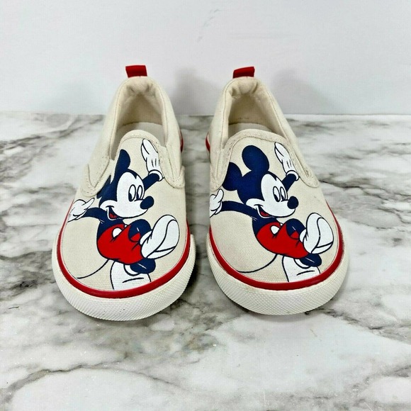 Disney Shoes Gap Baby Disney Mickey Mouse Slipon